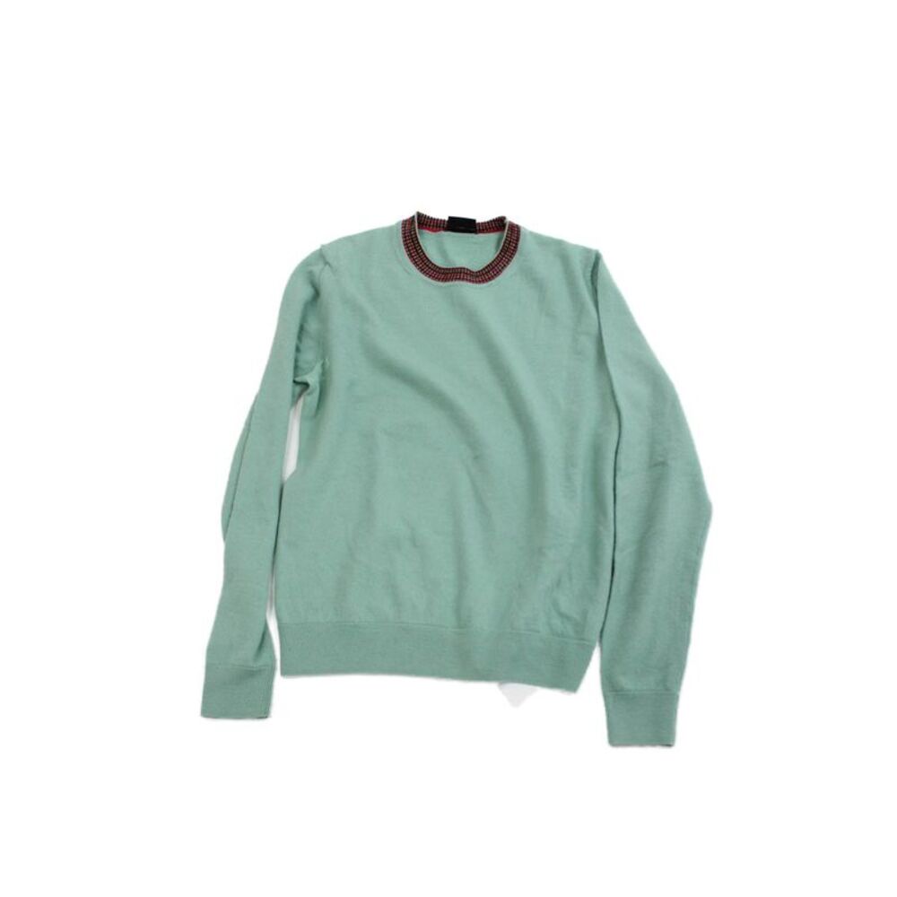 PS Paul Smith Boys Wool Long Sleeve Pullover Sweater Green Size M